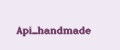 Api_handmade
