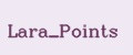 Lara_Points
