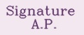 Signature A.P.