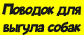поводок для выгула собак