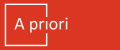 A Priori