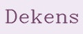 Dekens