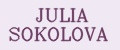 JULIA SOKOLOVA