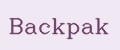 Backpak