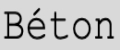 Béton