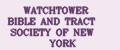 WATCHTOWER BIBLE AND TRACT SOCIETY OF NEW YORK