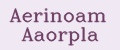 Aerinoam Aaorpla
