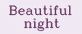 Beautiful night