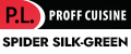 P.L. Proff Cuisine Spider Silk-Green