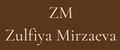 ZM Zulfiya Mirzaeva