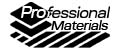 Professional materials