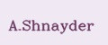 A.Shnayder