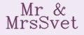 Mr&MrsSvet