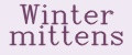Winter Mittens