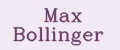 Max Bollinger