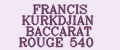 FRANCIS KURKDJIAN BACCARAT ROUGE 540