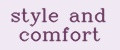 style and comfort