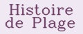 Histoire de Plage