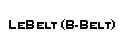 LeBelt"B-Belt"
