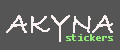 AKYNA stickers