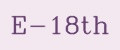 E-18th