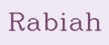 Rabiah