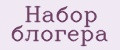 Набор блогера