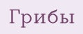 Грибы