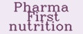 Pharma First nutrition