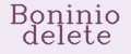 Boninio delete