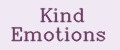 Kind Emotions