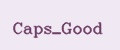Caps_Good