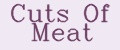 Cuts Of Meat