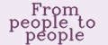 From people to people