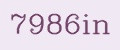7986in