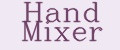 Hand Mixer