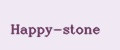 Happy-stone