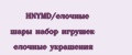 Аналитика бренда HNYMD/ёлочные шары набор игрушек ёлочные украшения на Wildberries