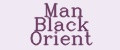 Man Black Orient