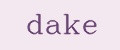 Dake