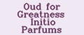 Аналитика бренда Oud for Greatness Initio Parfums на Wildberries