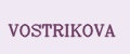 VOSTRIKOVA