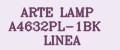 ARTE LAMP A4632PL-1BK LINEA