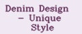 Аналитика бренда Denim Design - Unique Style на Wildberries