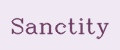 Sanctity