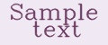 Sample text