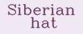Siberian hat