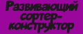 Развивающий сортер-конструктор