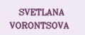 SVETLANA VORONTSOVA