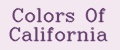 Colors Of California
